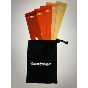 Sweat Shape Resistance Bands Set 5 Loop for Gym Exercise Pull up Fitness Workout